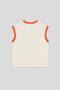Bg Store Boy's Ecru Tank Top - 7
