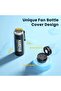 HandFan Water Bottle with Fan 24oz Blue Hot & Cold - 4