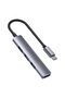 جهاز معدد الإرسال من النوع C إلى 4 منافذ 1XUSB 3.0 - 3XUSB 2.0 (H1208B) - 4