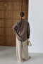 قميص كونسيلد باتلي مخطط قماش مودال بني - 6