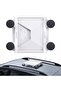 black Car Mounted Magnetic Antenna Signal Receiving Bracket Tools For Starlink Mini Installation Kit - 8