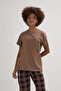 New Season Modal - Cotton Women's Stylish Design Pajama Set - 7