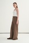 Women's Modal Lace-Up Palazzo Pants Mink - 3