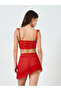Pack of 3 - All Lace Bra, Ruffle Hem Skirt and Brief Set - 6