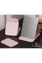 Makeup Mirror with Leather Cases, Tabletop Foldable, Tiered Makeup Mirror, Large - 2