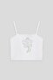 BG Store قميص داخلي أبيض للفتيات - 6