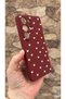 Samsung Galaxy S26 Ultra Compatible White Heart Patterned Silicone Shock-Absorbing Classic Protected Rubber Case - 3
