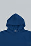 Boy's Hooded Set Four Airplanes Printed 3 Threaded Ş Brushed Inside Sweatshirt - Tracksuit Set - 2