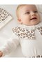Baby Girl Eid Leopard Printed 5-Piece Set Hospital Release Newborn 100% Cotton - 2