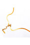 Thin Italian Ezze Women's Necklace Showerproof with Additional Extension, Gold, 40+5cm 3 Years Warranty - 2