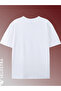 Unisex Women Men Live Your Dream Printed Oversized Comfortable Daily Use Combed Cotton T-Shirt - 2