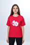 Girl's Sakura Flower Printed T-Shirt