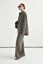 Women's Modal Pat Closure Shirt Khaki - 5