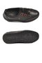 Black Genuine Leather Anatomical Women's Casual Shoes 2660 Z - 5