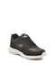 Black and White Large Size Lace-Up Men's Sports Shoes - 4