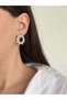 Pointed Linear Gold Silver Women's Earrings - 2