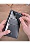 Genuine Leather Magnet Minimal Card Holder Wallet 2138 - 5