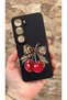 Vivo V40 Lite 5g Compatible Cherry Bow Leopard Printed Pack Silicone Shock-Absorbing Classic Protected Rubber Case