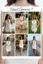 Women's Lace Detailed Degaje Collar Mini Dress White, Brown, Black - 8