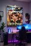 Harry Potter Wall Tapestry– High-Quality Fabric, Gamer Room Decor Tapestry Wall Rug Si
