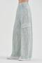 Women's Printed Fabric Detailed Balloon Fit Design Trousers - 2