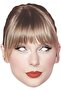 Taylor Singer Swift Six Pack Cardboard Face Masks With Tabs and Elastic - 3
