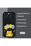 iPhone 15 Pro Compatible Balloon Bear Patterned , High Quality Silicone Phone Case