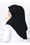 حجاب أسود سادة - 4