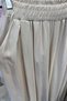 Pleated Waist and Elasticized Loose Pa Wide-Leg Length Pants Cr2024 - 4