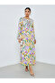 Floral Print Beaded Mukhawar Jalabiya