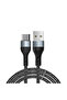 كابل شحن USB إلى USB صغير مضفر X213 بطول 1 متر و2.4 أمبير