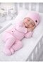 7-Piece, Cotton-Piece, Corded Fabric-Piece Fabric Newborn Baby Hospital Discharge Set (7-Piece) - 3