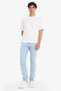 Carlo Skinny Fit Normal Waist Narrow Leg Long Length Jean Trousers F1815Ax25Au - 2