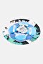 8 Pieces Triangle Powder Puffs Set, Blue - 2