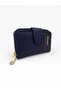 Women's Stylish Bag with Faux Leather Zipper and Snap Compartments Wallet S-2003 - 4