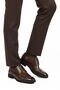Brown Genuine Leather Lace-Up Men's Classic Shoes
