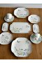 Breakfast Set Fleurs 11 Pieces for 2 People