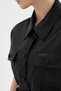 Women's Skirt End Set of Laser Cut Belt Detail Design Vest - 7