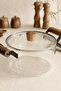 Transparent Borosilicate Glass Pot with Wooden Handle and Lid - Cooking Pot 3.5 Liters - 4