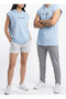 Women's 100% Cotton Oversized Hooded Sleeveless T-Shirt - 3