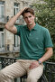 Men's Elite Comfort Mint Polo Collar T-Shirt - 2