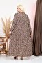 Women's Plus Size Long Sleeve Woven Cotton Pack Maternity Dress - 6