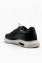 Genuine Leather Black Men's Casual Shoes – Orthopedic , Elastic, Ultra Comfortable, Daily Wear Sneakers - 5