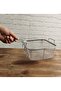 Stainless Steel Fryer Basket Fine Mesh Deep Fry Strainer with Handle Kitchen Cooking Tool Basket - 2