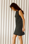 STRIPED KNITWEAR DRESS - 2