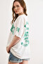 Women's White Front Back Printed Comfortable Fit T-Shirt Tsh-19000966 - 3