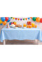 Light Blue Plastic Tablecloth 120X180 cm – Disposable Party Tablecloth