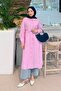 Cupra Tie-Dye Detailed Tunic Candy Pink