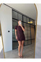 Women's Balloon Sleeve Mini Dress