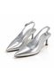 Stylish Women's Stiletto Shoes Genuine Leather 6 cm Heeled Pointed Toe Classic Heeled Shoes